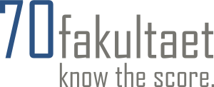 70fakultaet - know the score.